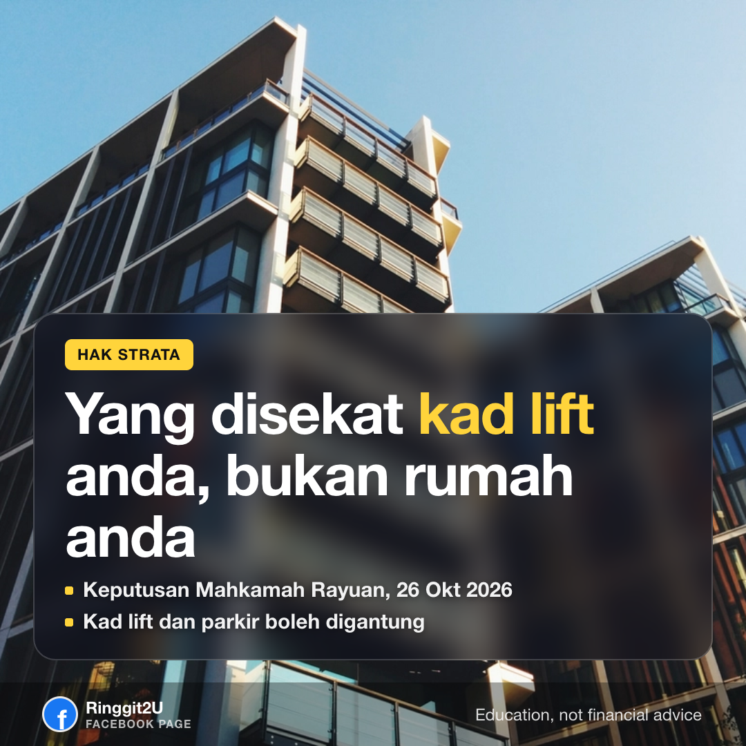 lobi pangsapuri dengan pembaca kad akses yang dimatikan dan pos pemeriksaan keselamatan
