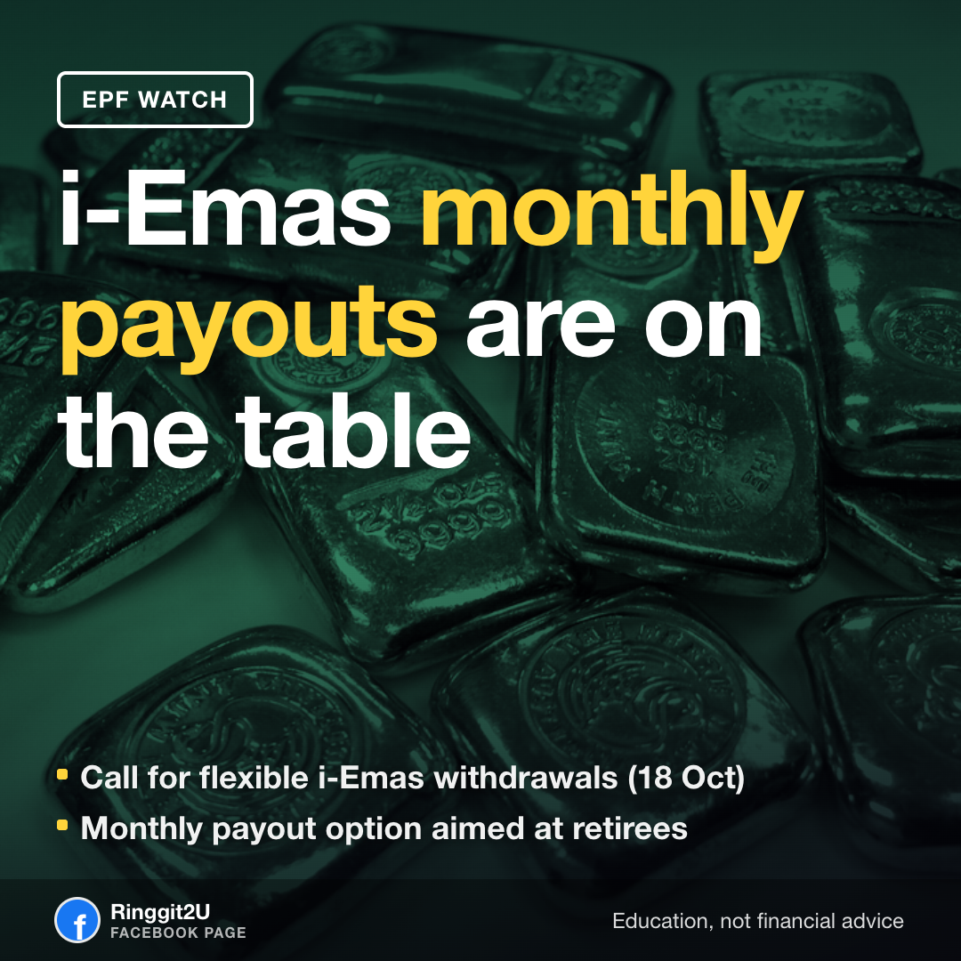 Visual briefing on the 18 Oct 2026 call for flexible i-Emas withdrawals and what it means for Malaysian retirees