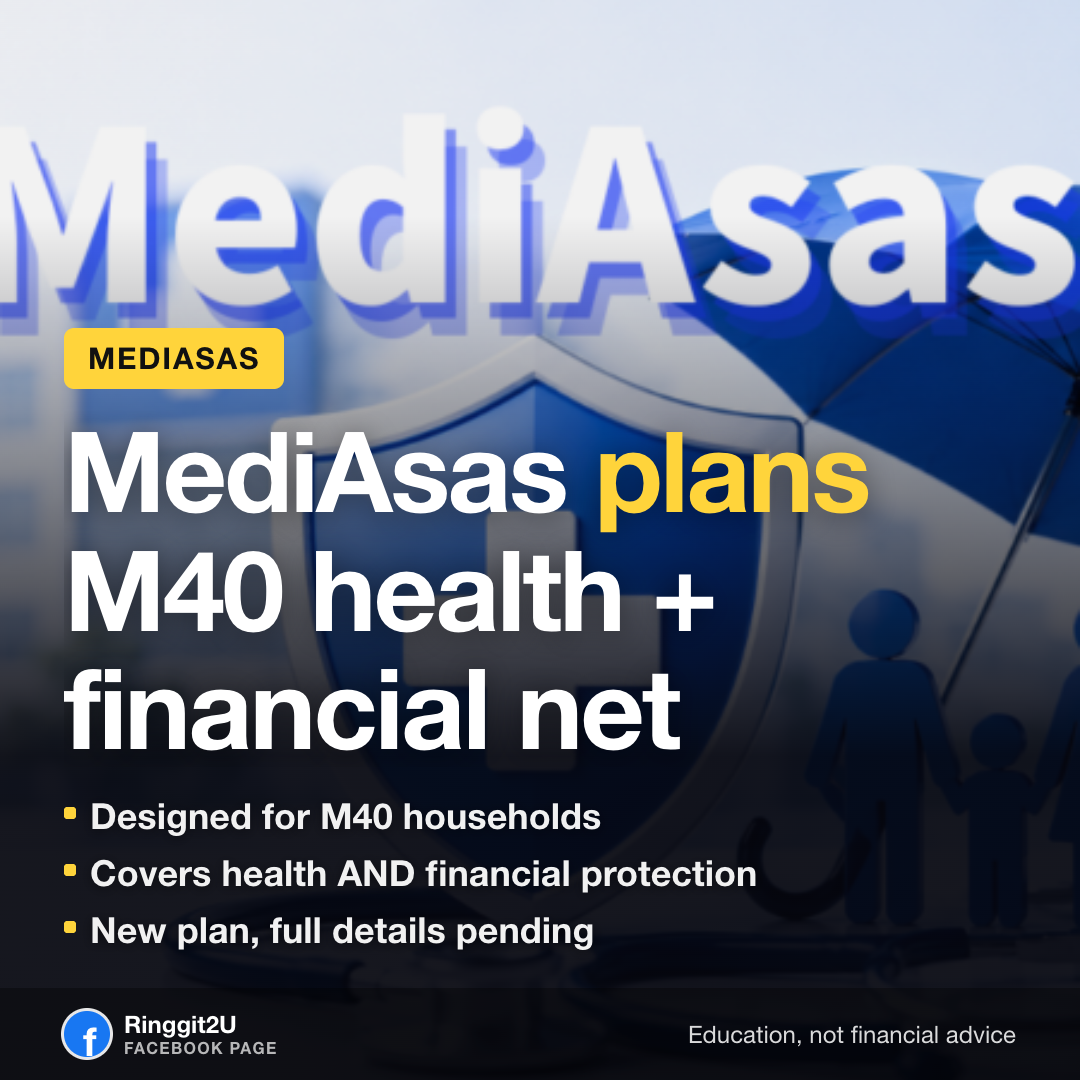 Hospital corridor with patients, representing the MediAsas M40 health and financial safety net plan for Malaysia's upper-income group